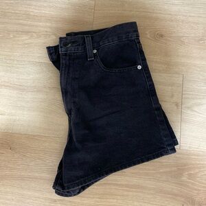 Levis High Waisted Mom Shorts